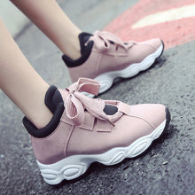 Load image into Gallery viewer, 2019 New Stylish Woman Running Shoes Increasing 4CM INS High Heel Sneakers Women Height Platform Breathable Sports Walking Gilrs